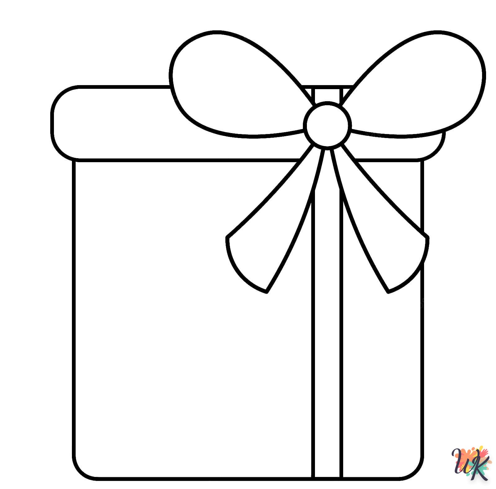 Regalo 83 Disegni da Colorare Regalo 81